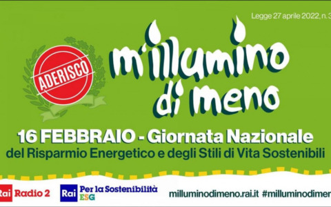 Torna “M’illumino di Meno” 2026