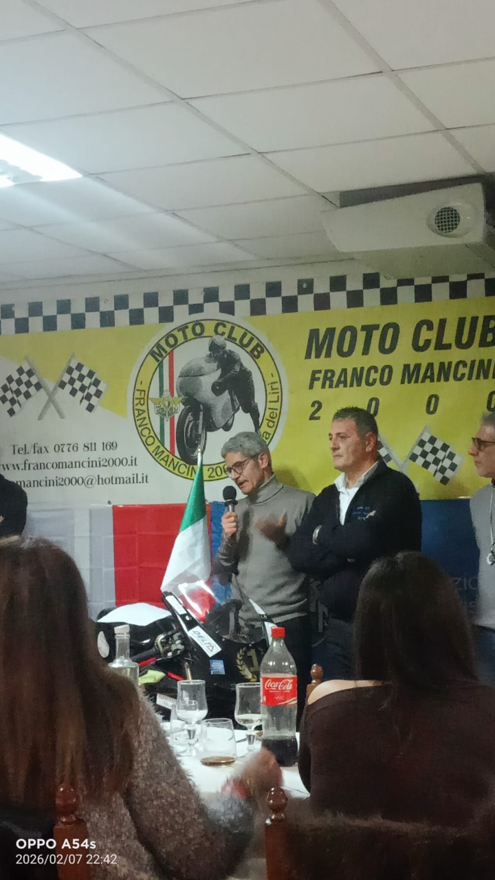 La cena sociale del Moto Club Franco Mancini