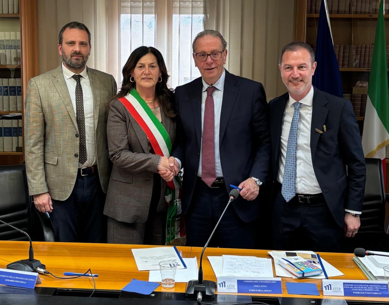 Accordo Comune -Ater per il recupero di palazzo Scatafassi