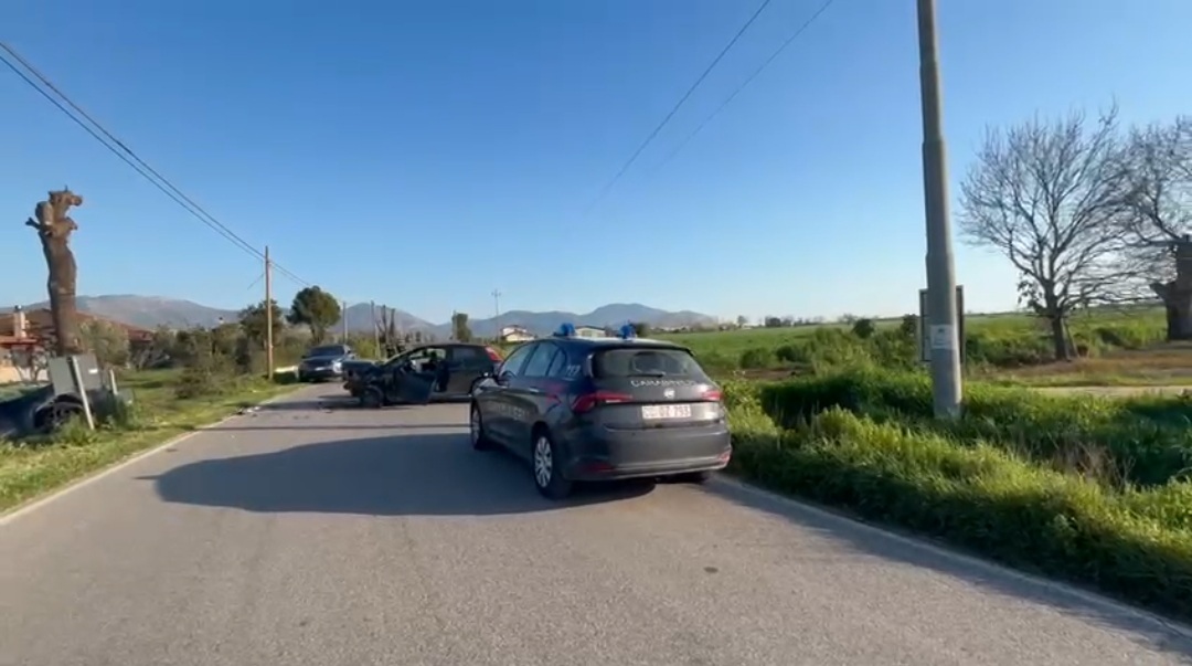 Cotarda, incidente stradale. Feriti i conducenti di due mezzi