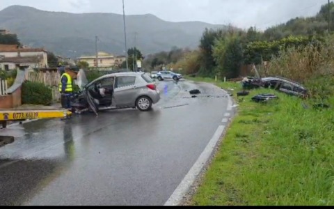Incidente stradale in Via Caradonna. Due i feriti trasportati in ospedale