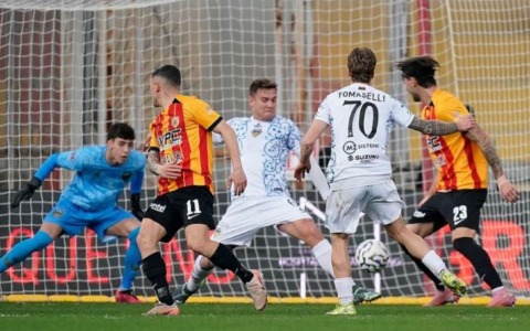 Benevento – Latina 1-1, buon pareggio per i neroazzurri