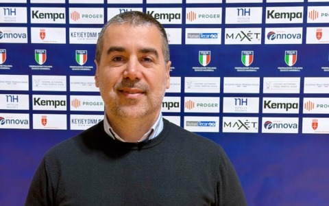 Giuseppe Baratta speaker alle finali di Coppa Italia di pallamano