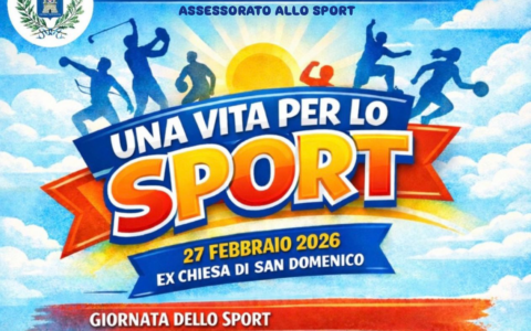 “Una Vita per lo Sport”, riconoscimenti agli atleti che hanno conseguito successi nel 2025