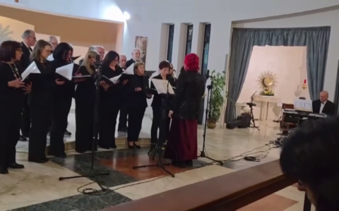 Successo per la rassegna dei corali. La serata di apertura in occasione dei festeggiamenti per S.Scolastica