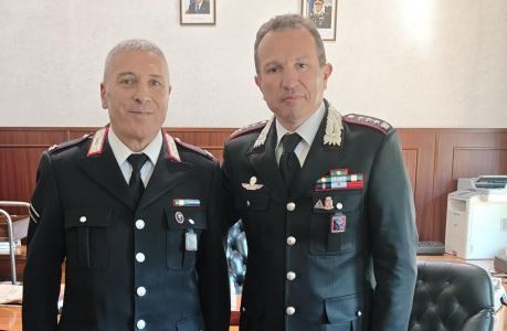 Commando di saluto per il Maresciallo Di Manno