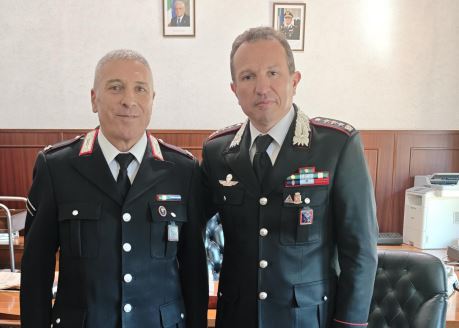 Commando di saluto per il Maresciallo Di Manno