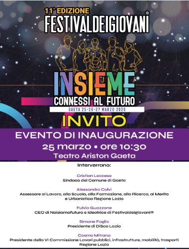 Festivaldeigiovani torna con l’undicesima edizione