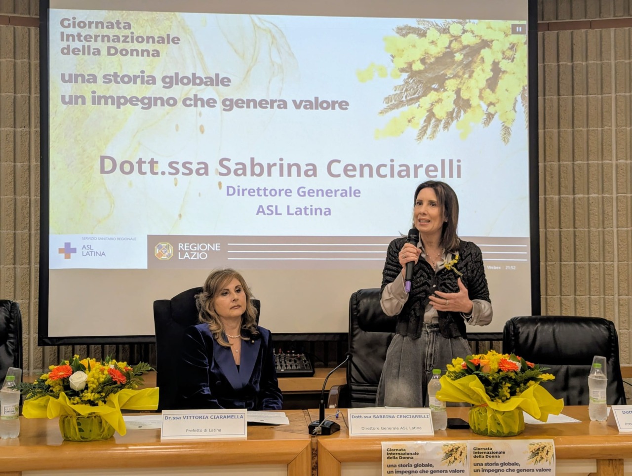 “Una storia globale, un impegno che genera valore”: la ASL di Latina celebra le donne