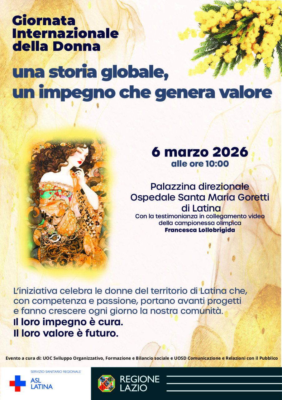 La ASL celebra le donne, ospite speciale “in collegamento” Francesca Lollobrigida