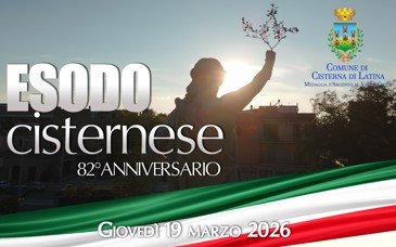 Giovedì 19 marzo, l’82esimo anniversario dell’Esodo Cisternese 