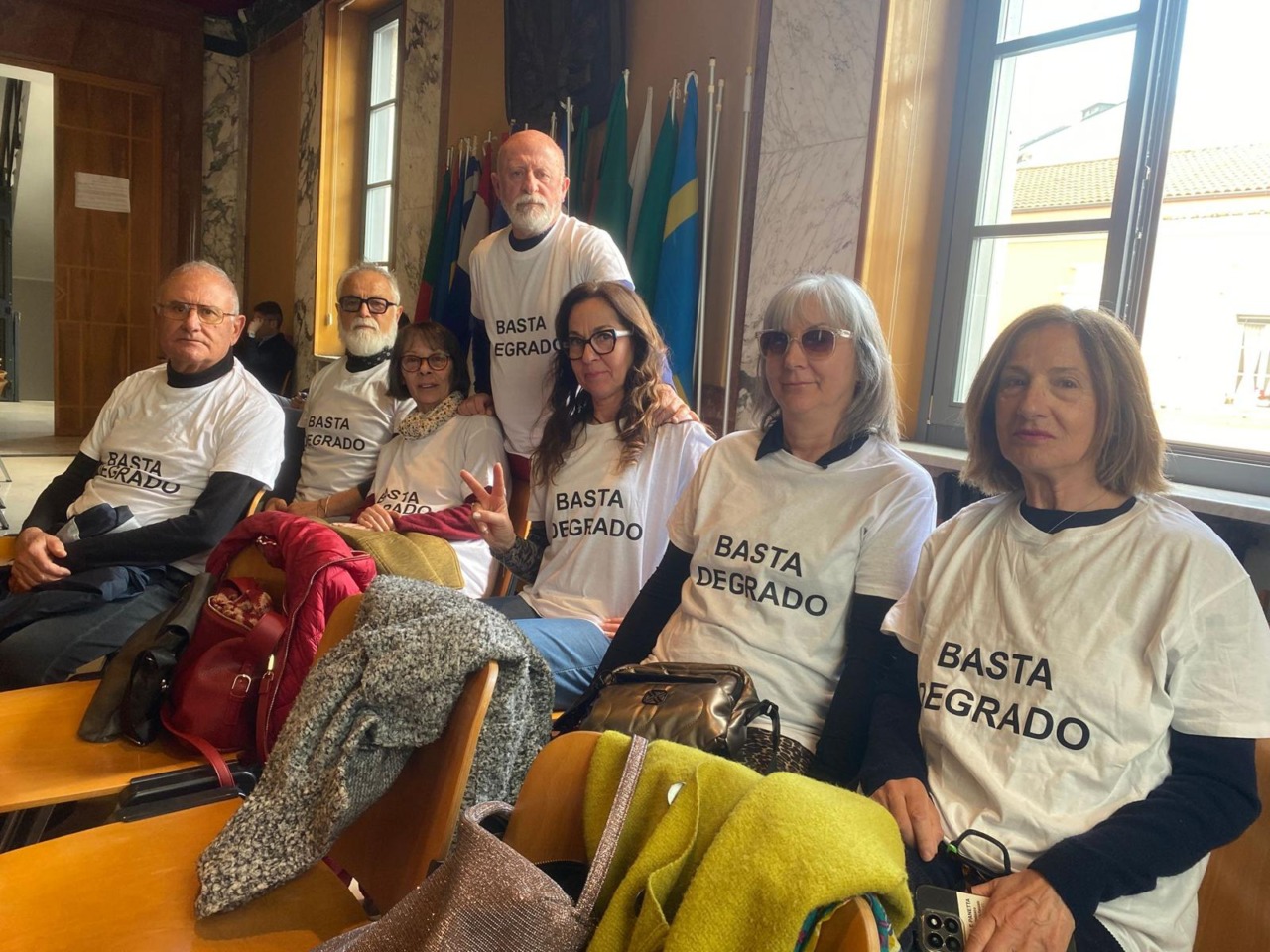 Quartiere Don Morosini, una delegazione del comitato in Consiglio comunale