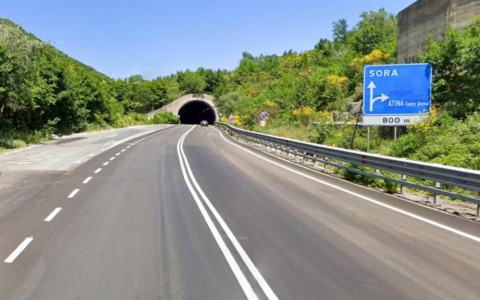 Riapre al traffico la galleria “Capo di China” sulla strada statale Sora-Cassino