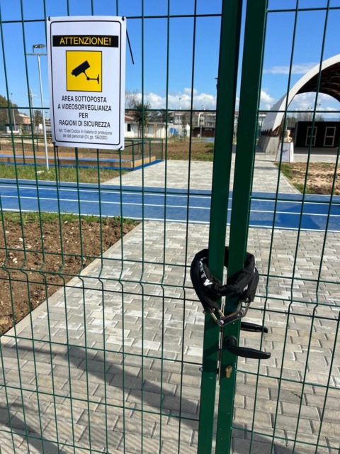 Cancello forzato al centro sportivo Vincenzo D’Amico, il Comune rassicura
