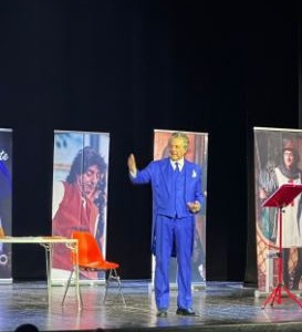 Successo per Martufello al Teatro Fellini con “Il Burino Gentiluomo”. L’INTERVISTA