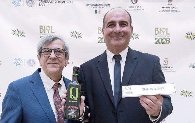 Biol 2026, il migliore olio evo biologico del mondo è “Superbo” di Latina