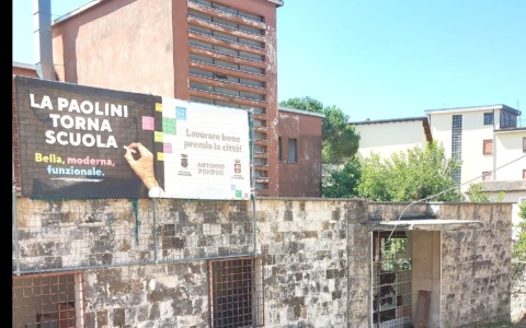 Ex scuola Paolini”, avviato il cantiere per l’efficentamento
