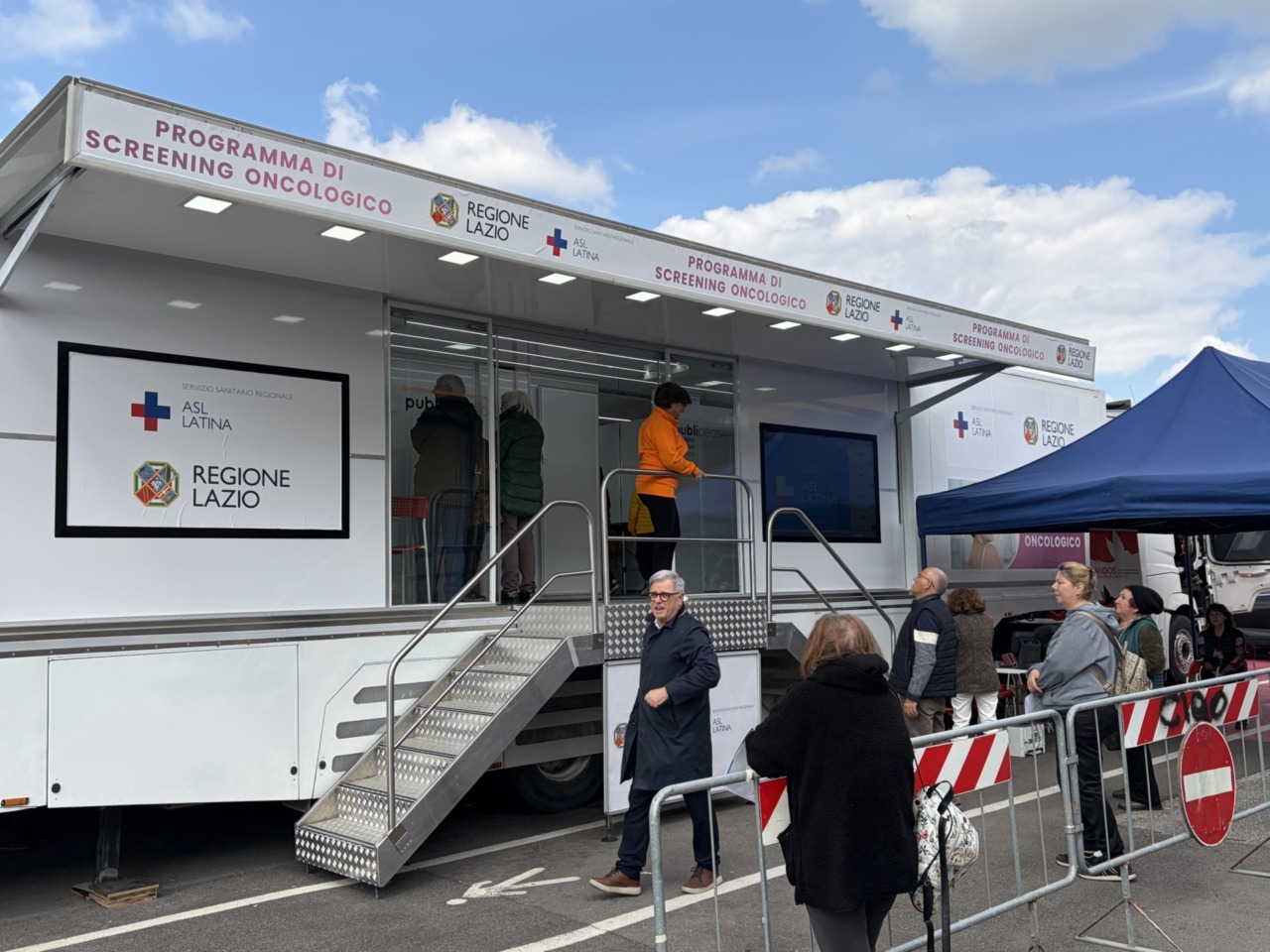 Prosegue la campagna di prevenzione della ASL all’Area Mercato