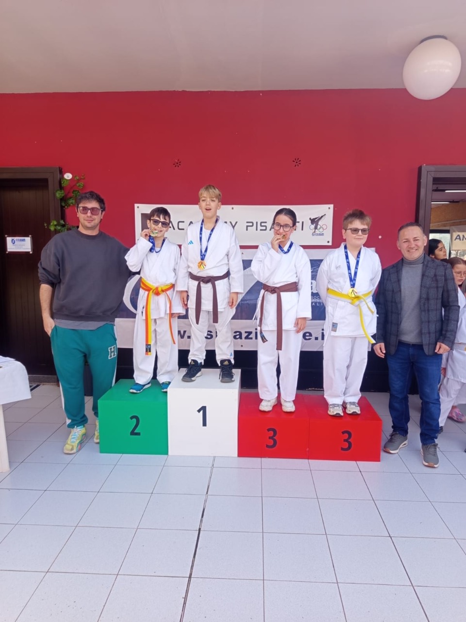 Academy Pisanti, una gara in famiglia