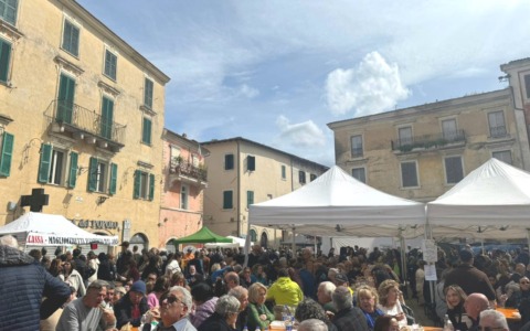 Sagra della Falia, raddoppiate le presenze