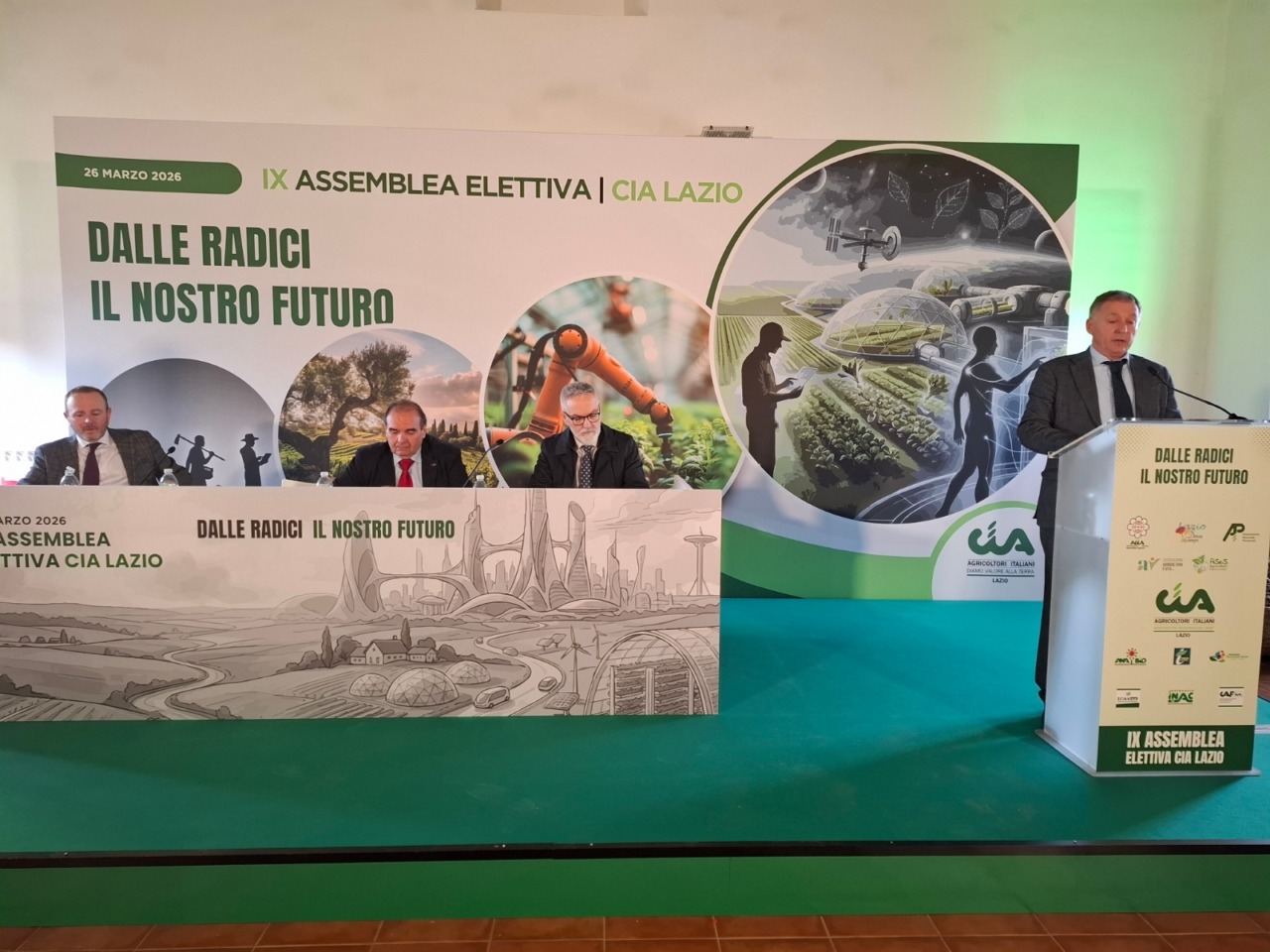 Sergio Del Gelsomino eletto Presidente di CIA (Agricoltori Italiani del Lazio)