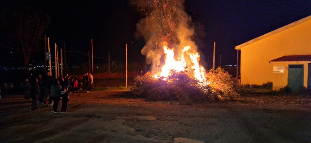 Falò di S.Giuseppe a San Silviano