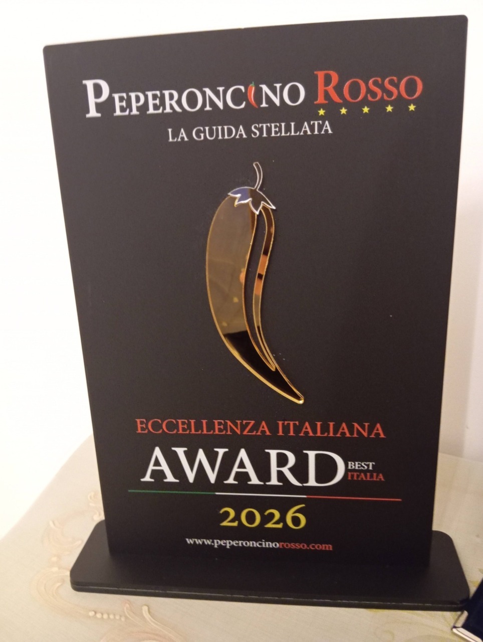 Best Award 2026, il gala della Guida Stellata Peperoncino Rosso
