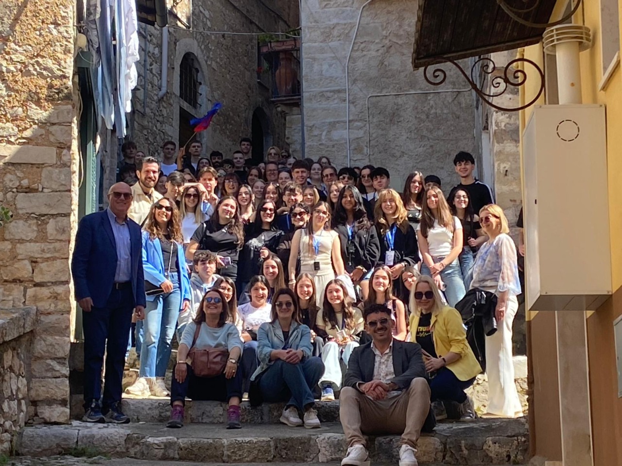 Erasmus, gli studenti di Spagna, Lituania e Germania in visita presso l’ISISS Pacifici De Magistris