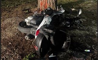 Moto contro albero, muore Luca Lottici di 58 anni