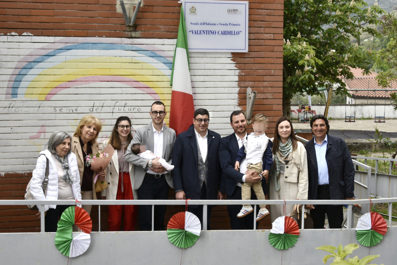 La scuola di Trivio intitolata al Prof. Valentino Cardillo