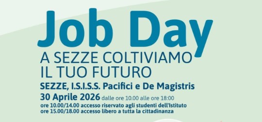 “A Sezze coltiviamo il tuo futuro”, Job Day all’istituto Pacifici e De Magistris