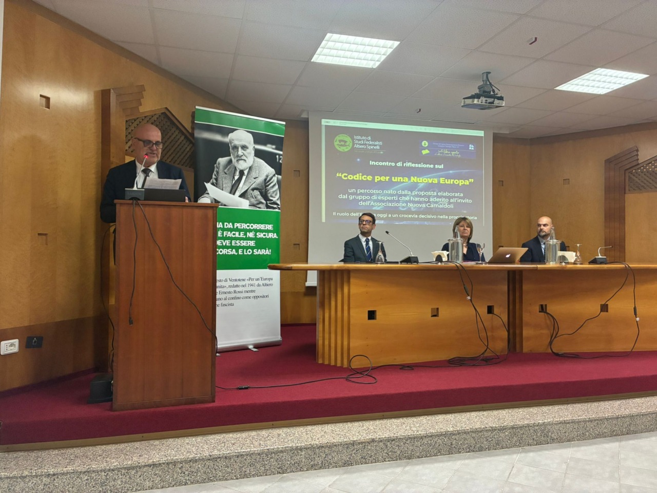 “Codice per una Nuova Europa”, la Provincia all’incontro promosso dall’Istituto Spinelli