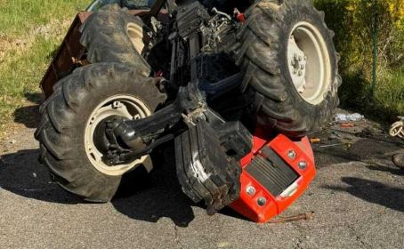 Si ribalta con il trattore e muore, vittima un agricoltore di 87 anni