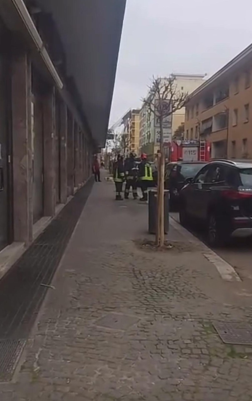 Incendio in Corso Matteotti, i residenti sono allarmati