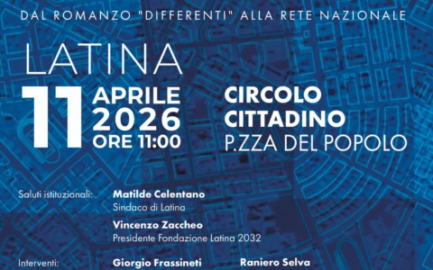 Visioni urbane tra le Città di Fondazione, appuntamento l’11 aprile al Circolo Cittadino