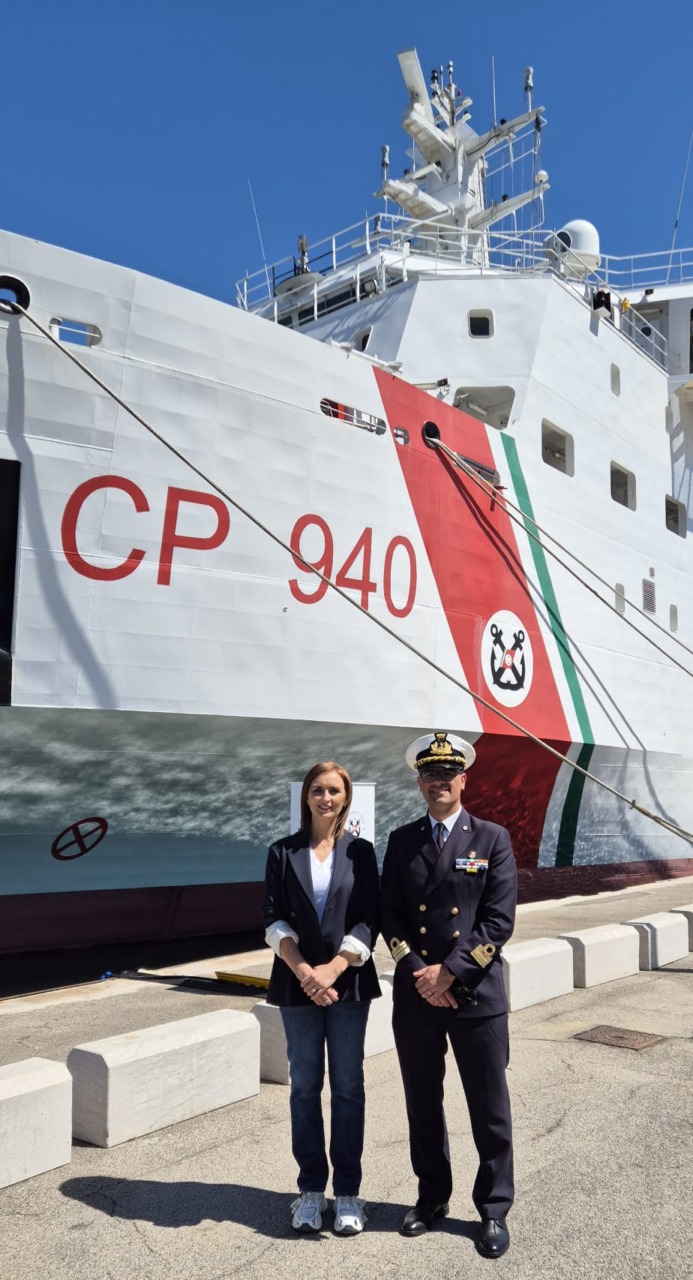 Giornata del Mare, l’Assessore Palazzo a bordo di Nave Dattilo