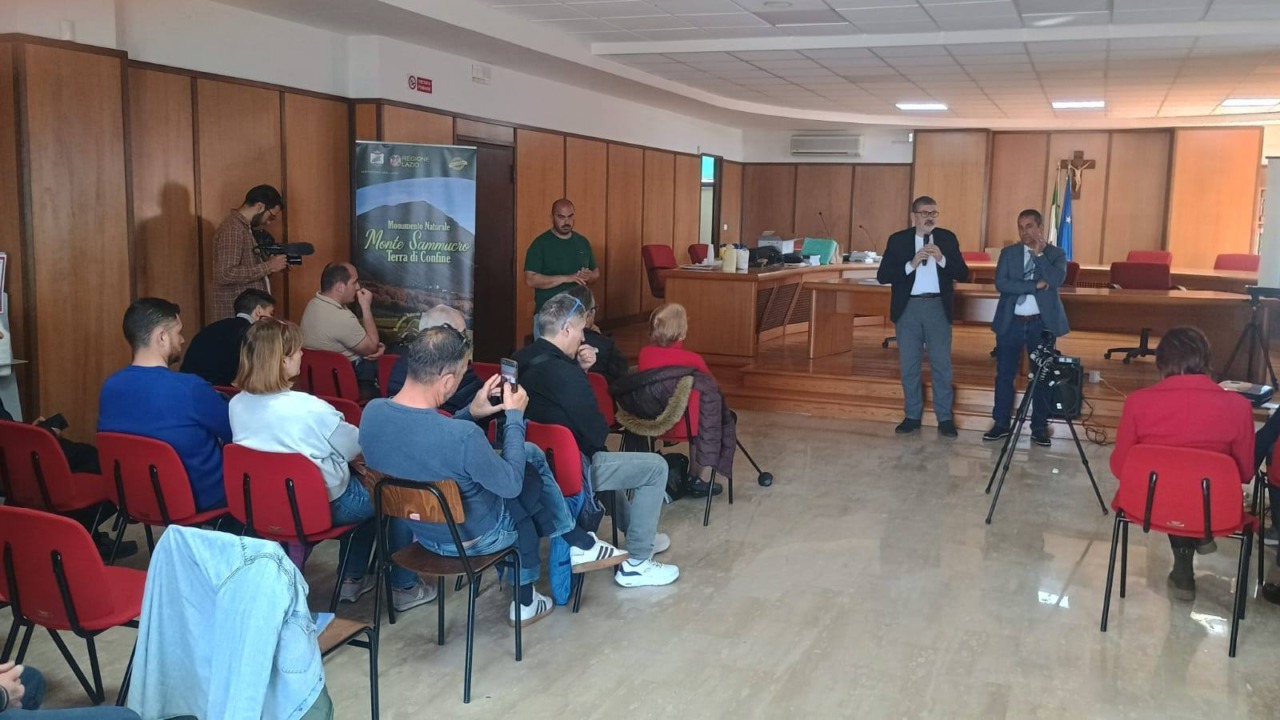 Gianluca Quadrini, dirigente Anci Lazio, in città per la valorizzazione del Monte Sammucro