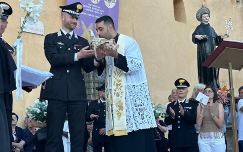 Undici anni dopo il furto torna a Maranola il “Bambinello di Sant’Antonio”