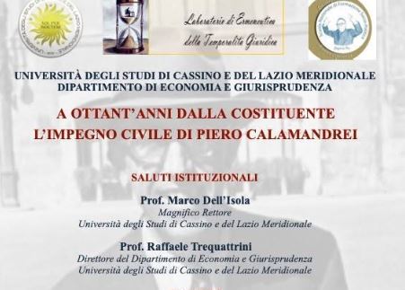 La Costituzionale Italiana, convegno sulla figura di Piero Calamandrei
