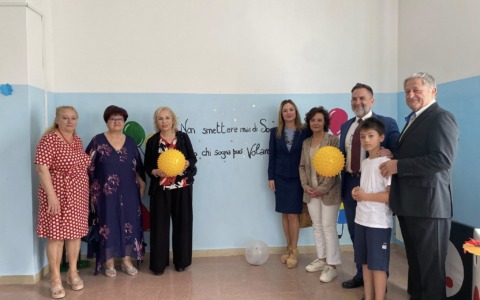 Inaugurata l’aula multisensoriale della scuola di Borgo Montello