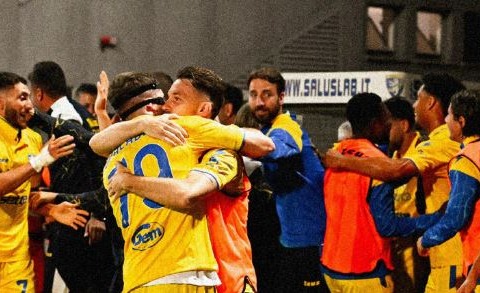 Frosinone – Mantova (5-0), quarta promozione in Serie A nella storia del club. VIDEO