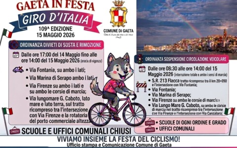 La Città si tinge di rosa per il passaggio del Giro d’Italia