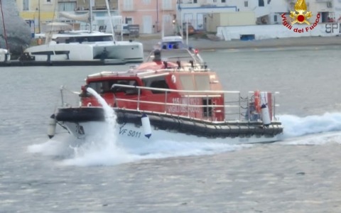 Vigili del Fuoco, esercitazione antincendio portuale