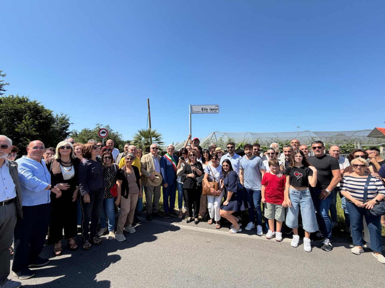 Inaugurate via Elio Ianiri e Largo Vittime della Strada / FOTO