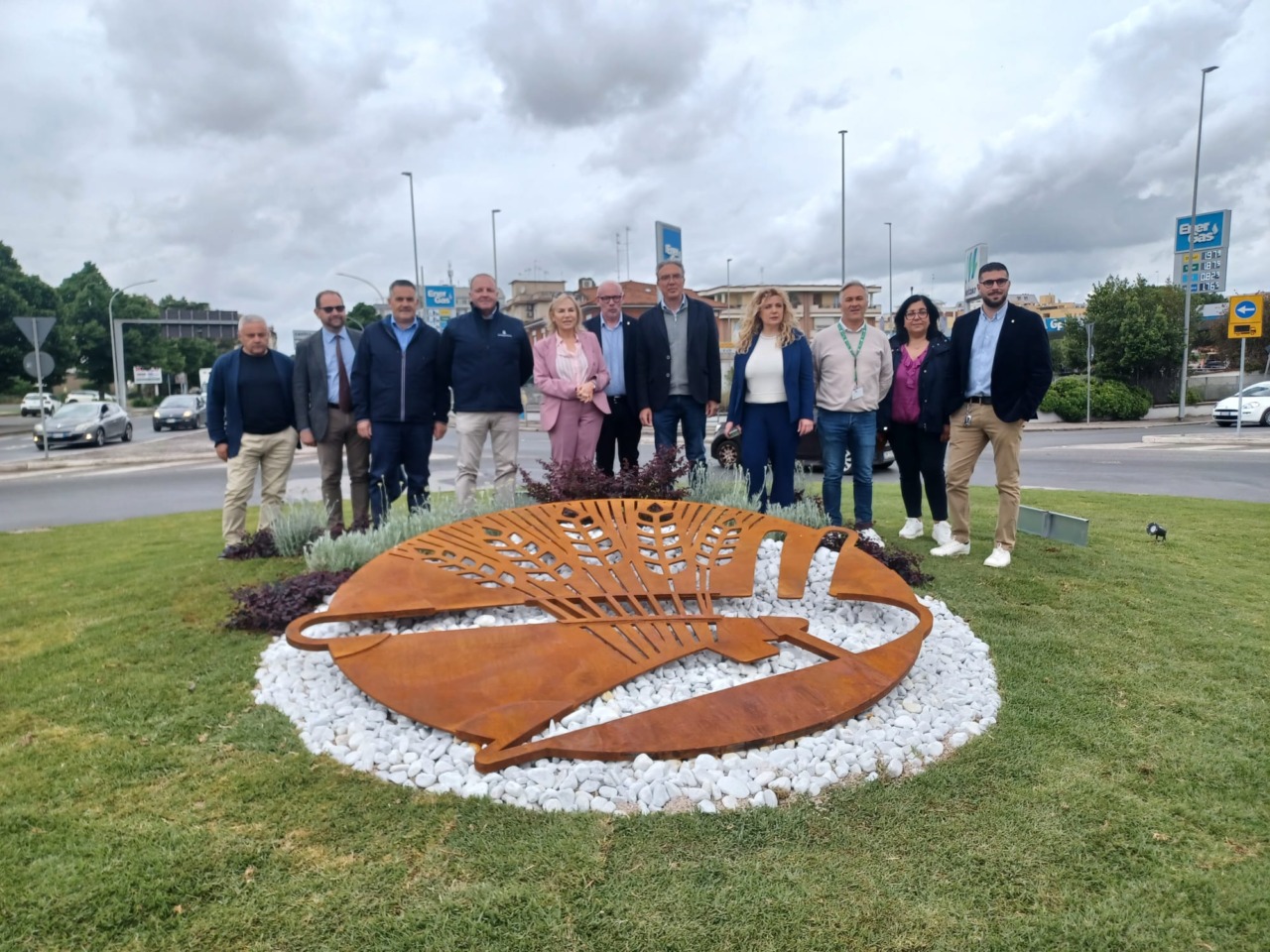 Inaugurata la rotatoria di via Don Torello dopo un intervento di recupero e riqualificazione