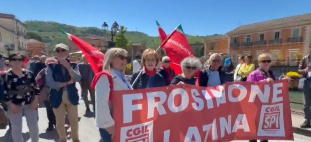 Il tradizionale corteo del Primo Maggio
