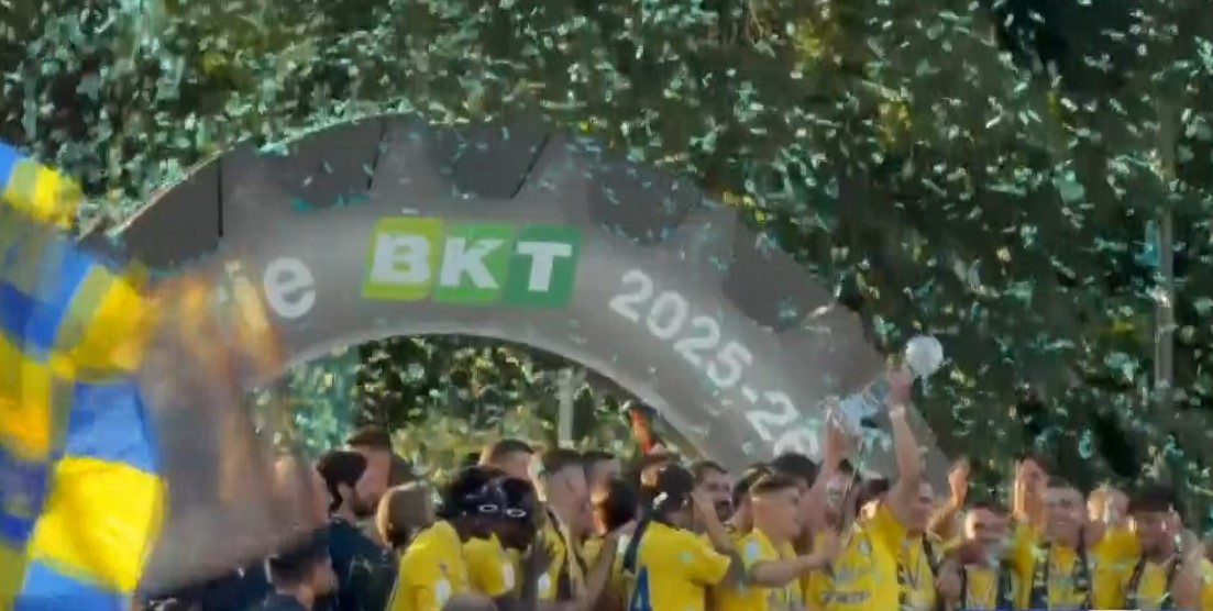 Promozione del Frosinone Calcio in serie A, la grande festa. VIDEO