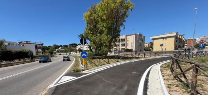 Via Flacca e Via dei Frassini, aperto il collegamento