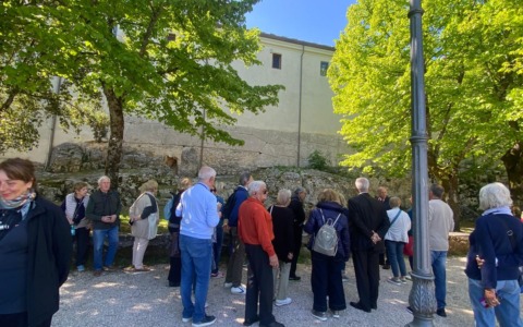 Incontro con la delegazione di Savona, tra storia e fede