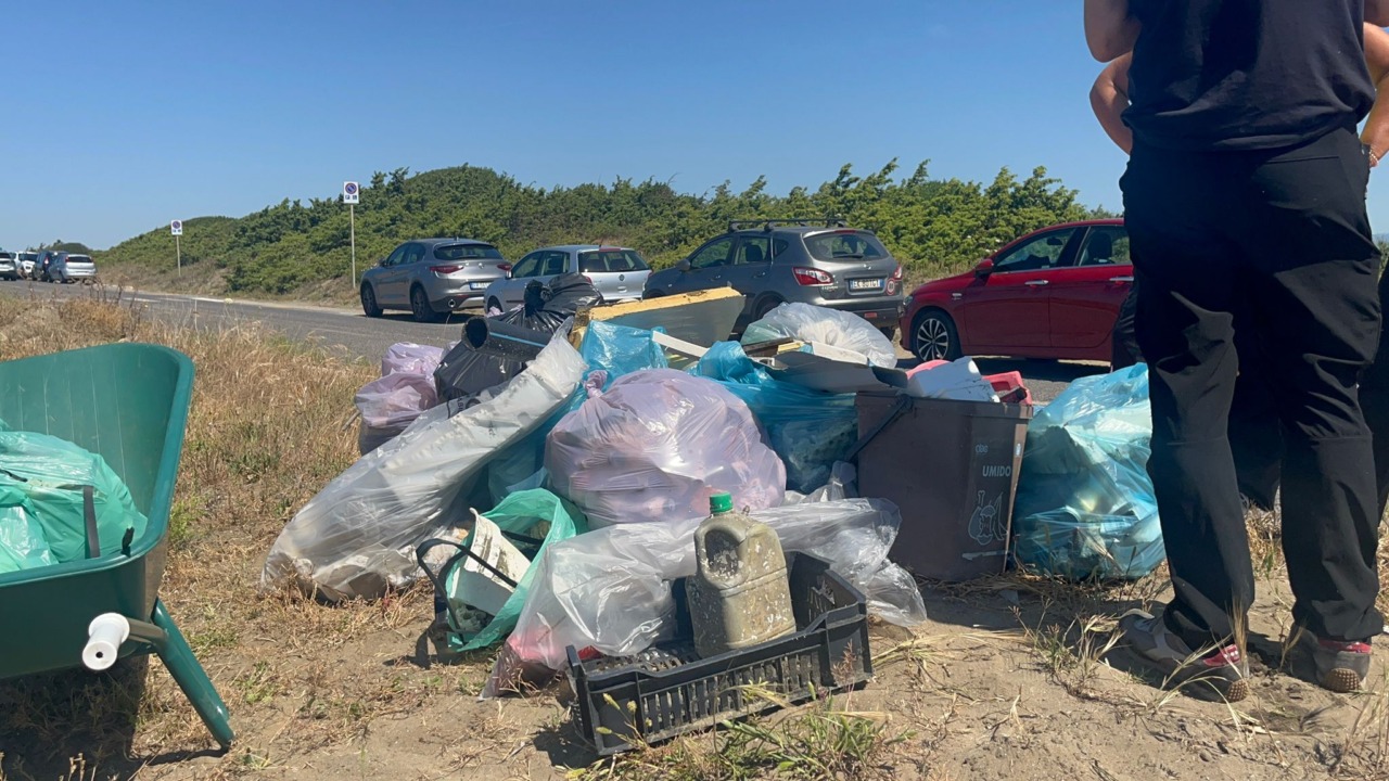 I volontari puliscono le spiagge